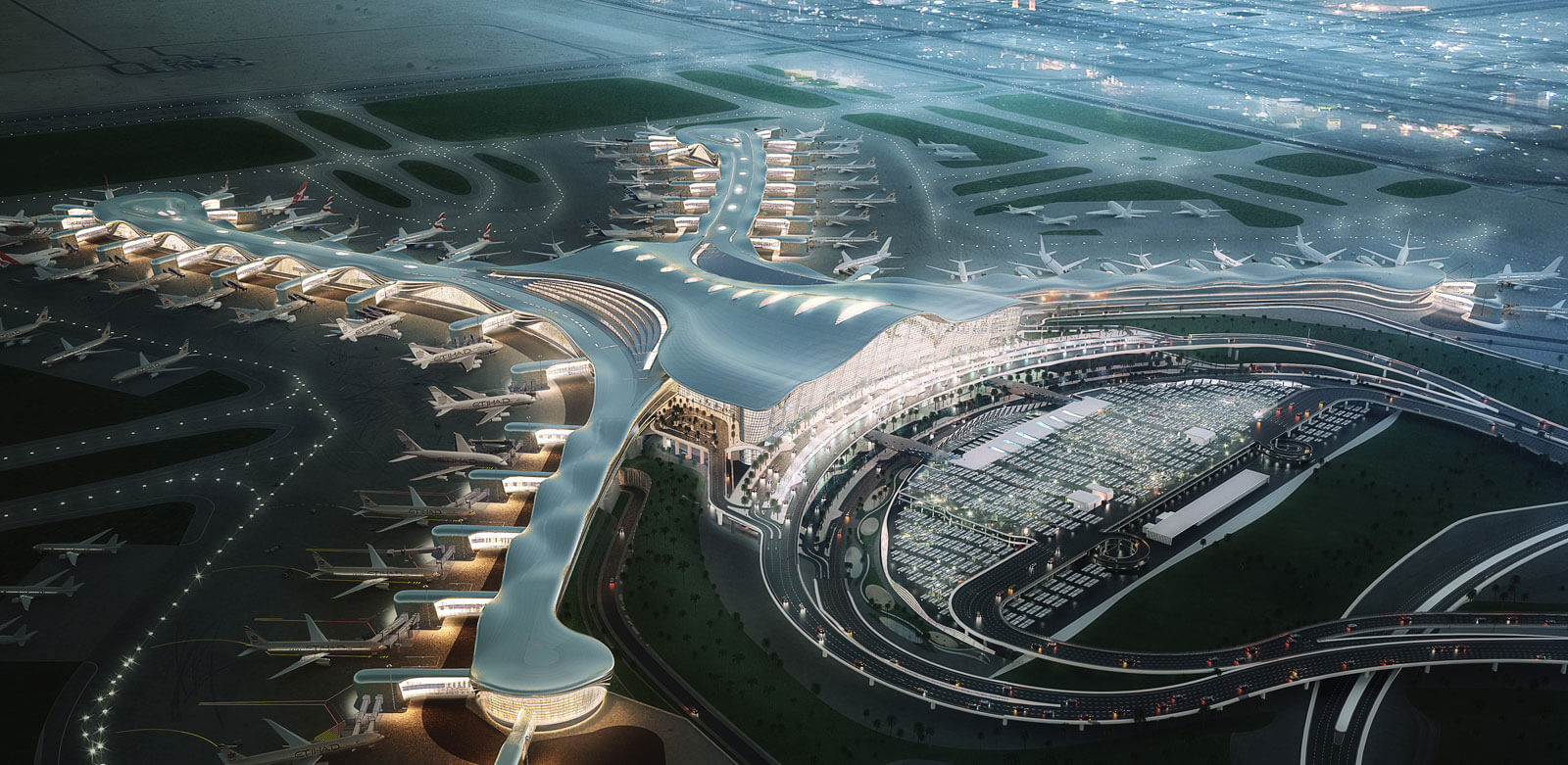 Abu Dhabi Airport Midterminal Abu Dhabi Airport Midterminal